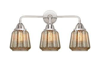 Nouveau 2 Three Light Bath Vanity in Polished Chrome (405|288-3W-PC-G146)