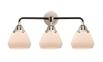 Nouveau 2 Three Light Bath Vanity in Black Polished Nickel (405|288-3W-BPN-G171)