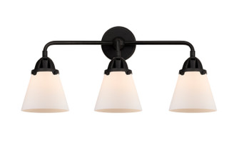 Nouveau 2 Three Light Bath Vanity in Matte Black (405|288-3W-BK-G61)