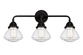 Nouveau 2 Three Light Bath Vanity in Matte Black (405|288-3W-BK-G324)