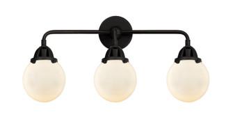 Nouveau 2 LED Bath Vanity in Matte Black (405|288-3W-BK-G201-6-LED)