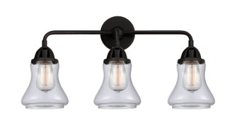 Nouveau 2 Three Light Bath Vanity in Matte Black (405|288-3W-BK-G192)