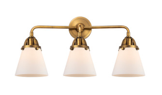 Nouveau 2 LED Bath Vanity in Brushed Brass (405|288-3W-BB-G61-LED)