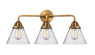 Nouveau 2 LED Bath Vanity in Brushed Brass (405|288-3W-BB-G44-LED)