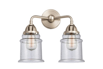 Nouveau 2 LED Bath Vanity in Brushed Satin Nickel (405|288-2W-SN-G184-LED)