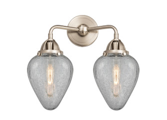 Nouveau 2 Two Light Bath Vanity in Brushed Satin Nickel (405|288-2W-SN-G165)