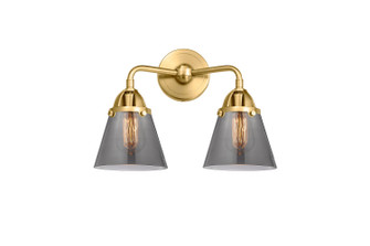 Nouveau 2 Two Light Bath Vanity in Satin Gold (405|288-2W-SG-G63)