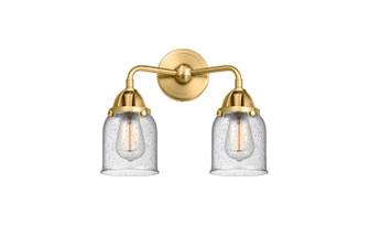 Nouveau 2 LED Bath Vanity in Satin Gold (405|288-2W-SG-G54-LED)