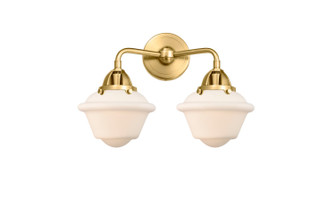 Nouveau 2 LED Bath Vanity in Satin Gold (405|288-2W-SG-G531-LED)