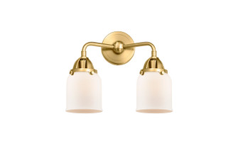 Nouveau 2 LED Bath Vanity in Satin Gold (405|288-2W-SG-G51-LED)