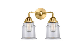 Nouveau 2 LED Bath Vanity in Satin Gold (405|288-2W-SG-G182-LED)