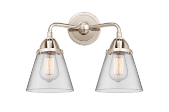 Nouveau 2 Two Light Bath Vanity in Polished Nickel (405|288-2W-PN-G62)