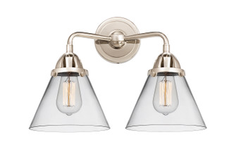 Nouveau 2 Two Light Bath Vanity in Polished Nickel (405|288-2W-PN-G42)