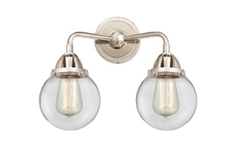 Nouveau 2 LED Bath Vanity in Polished Nickel (405|288-2W-PN-G202-6-LED)