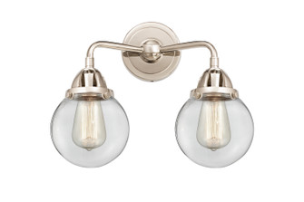 Nouveau 2 Two Light Bath Vanity in Polished Nickel (405|288-2W-PN-G202-6)