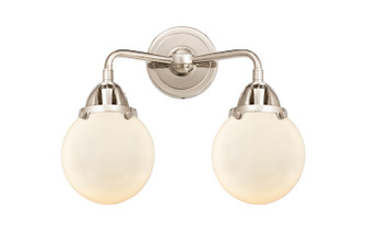 Nouveau 2 LED Bath Vanity in Polished Nickel (405|288-2W-PN-G201-6-LED)