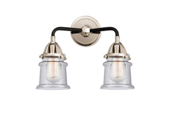 Nouveau 2 Two Light Bath Vanity in Black Polished Nickel (405|288-2W-BPN-G184S)