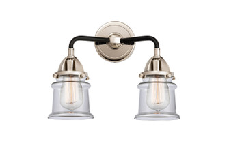 Nouveau 2 LED Bath Vanity in Black Polished Nickel (405|288-2W-BPN-G182S-LED)