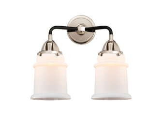 Nouveau 2 LED Bath Vanity in Black Polished Nickel (405|288-2W-BPN-G181-LED)