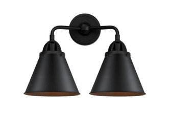 Nouveau 2 LED Bath Vanity in Matte Black (405|288-2W-BK-M13-BK-LED)
