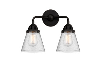 Nouveau 2 Two Light Bath Vanity in Matte Black (405|288-2W-BK-G64)