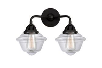 Nouveau 2 LED Bath Vanity in Matte Black (405|288-2W-BK-G532-LED)