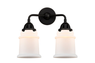 Nouveau 2 LED Bath Vanity in Matte Black (405|288-2W-BK-G181-LED)
