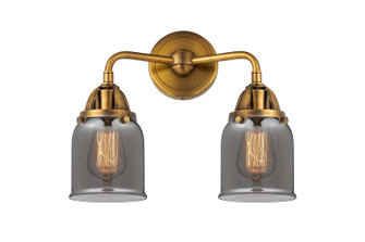 Nouveau 2 LED Bath Vanity in Brushed Brass (405|288-2W-BB-G53-LED)