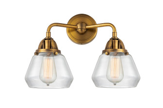 Nouveau 2 LED Bath Vanity in Brushed Brass (405|288-2W-BB-G172-LED)