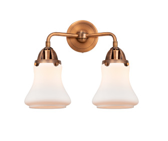 Nouveau 2 LED Bath Vanity in Antique Copper (405|288-2W-AC-G191-LED)