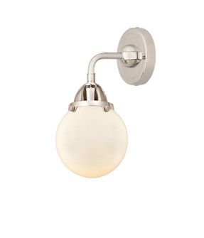 Nouveau 2 LED Wall Sconce in Polished Nickel (405|288-1W-PN-G201-6-LED)