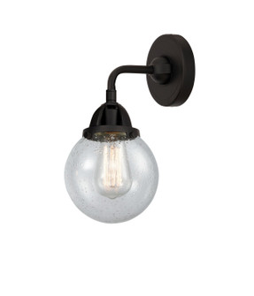 Nouveau 2 LED Wall Sconce in Matte Black (405|288-1W-BK-G204-6-LED)
