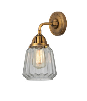 Nouveau 2 One Light Wall Sconce in Brushed Brass (405|288-1W-BB-G142)