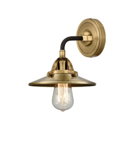 Nouveau 2 LED Wall Sconce in Black Antique Brass (405|288-1W-BAB-M4-AB-LED)