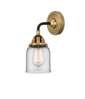 Nouveau 2 LED Wall Sconce in Black Antique Brass (405|288-1W-BAB-G52-LED)