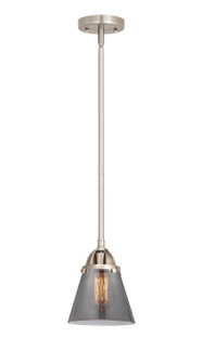 Nouveau 2 One Light Mini Pendant in Brushed Satin Nickel (405|288-1S-SN-G63)