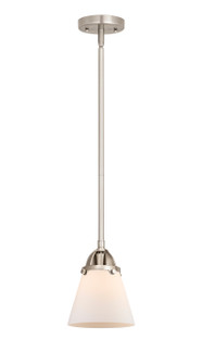 Nouveau 2 LED Mini Pendant in Brushed Satin Nickel (405|288-1S-SN-G61-LED)