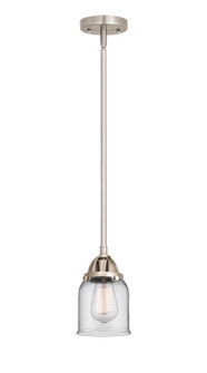 Nouveau 2 One Light Mini Pendant in Brushed Satin Nickel (405|288-1S-SN-G52)