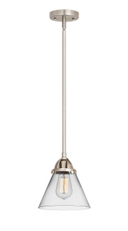 Nouveau 2 LED Mini Pendant in Brushed Satin Nickel (405|288-1S-SN-G42-LED)