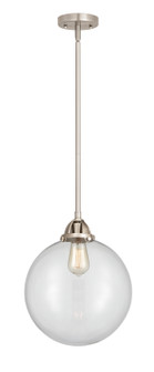 Nouveau 2 One Light Mini Pendant in Brushed Satin Nickel (405|288-1S-SN-G202-12)