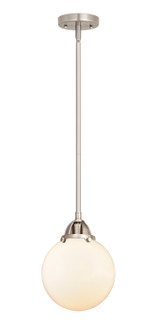 Nouveau 2 LED Mini Pendant in Brushed Satin Nickel (405|288-1S-SN-G201-8-LED)