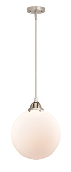 Nouveau 2 LED Mini Pendant in Brushed Satin Nickel (405|288-1S-SN-G201-12-LED)