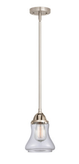 Nouveau 2 One Light Mini Pendant in Brushed Satin Nickel (405|288-1S-SN-G192)