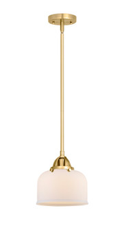 Nouveau 2 One Light Mini Pendant in Satin Gold (405|288-1S-SG-G71)