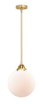 Nouveau 2 One Light Mini Pendant in Satin Gold (405|288-1S-SG-G201-10)