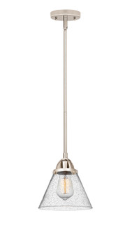 Nouveau 2 LED Mini Pendant in Polished Nickel (405|288-1S-PN-G44-LED)