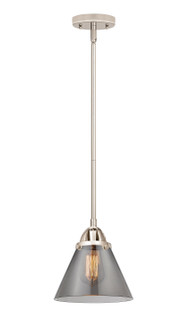 Nouveau 2 One Light Mini Pendant in Polished Nickel (405|288-1S-PN-G43)