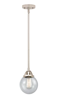 Nouveau 2 LED Mini Pendant in Polished Nickel (405|288-1S-PN-G204-6-LED)