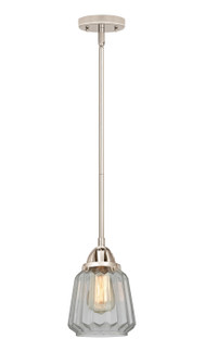 Nouveau 2 One Light Mini Pendant in Polished Nickel (405|288-1S-PN-G142)