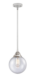 Nouveau 2 LED Mini Pendant in Polished Chrome (405|288-1S-PC-G204-8-LED)